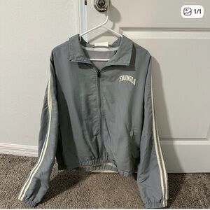 YOUNGLA track jacket zip up